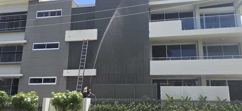 Andy's Services pressure washing work in Southport