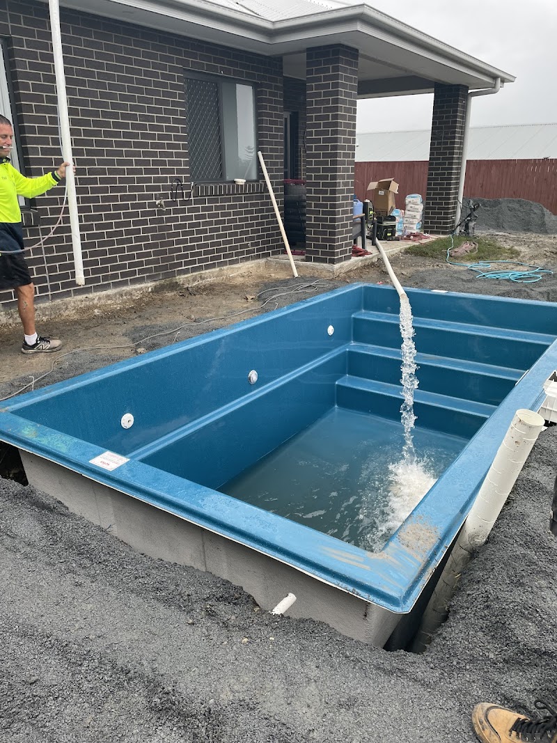 Aquatime Pools pool builder work in Coomera