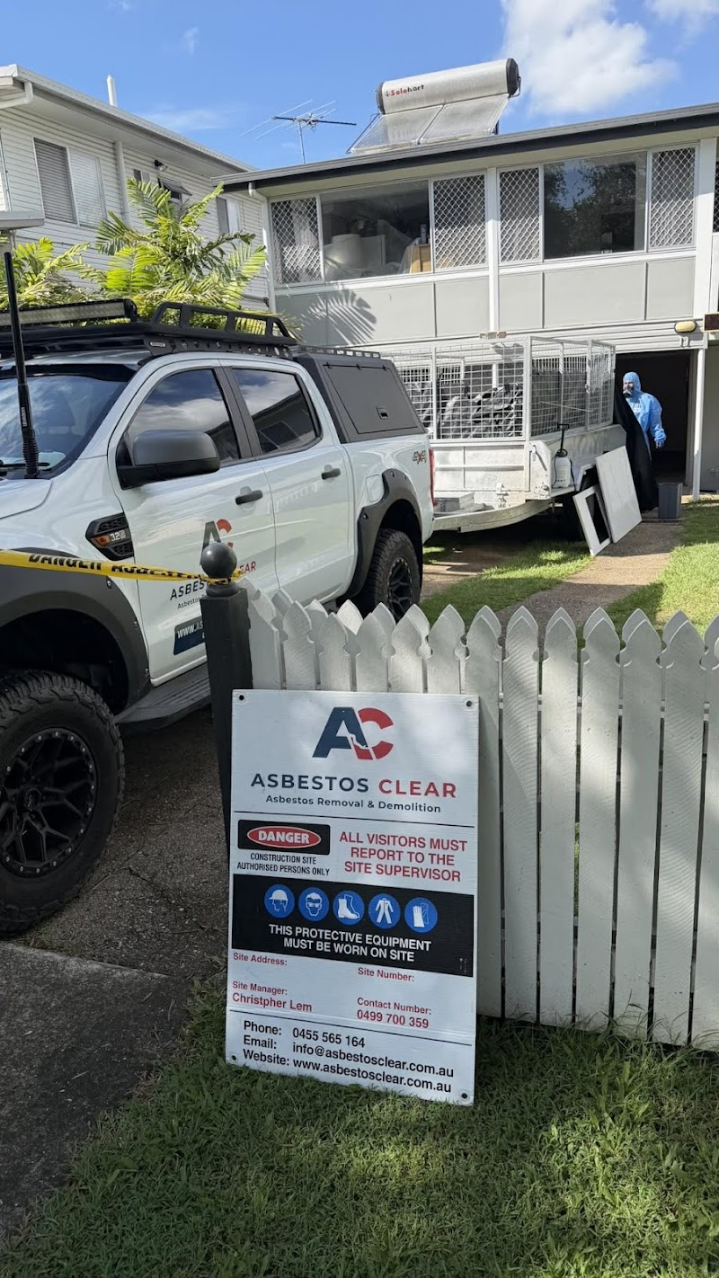Asbestos Clear asbestos removal work in Logan Reserve