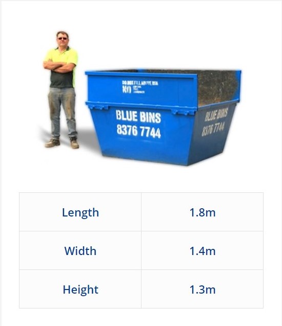 Blue Bins Waste Pty Ltd (Blue Bins) rubbish removal work in North Plympton