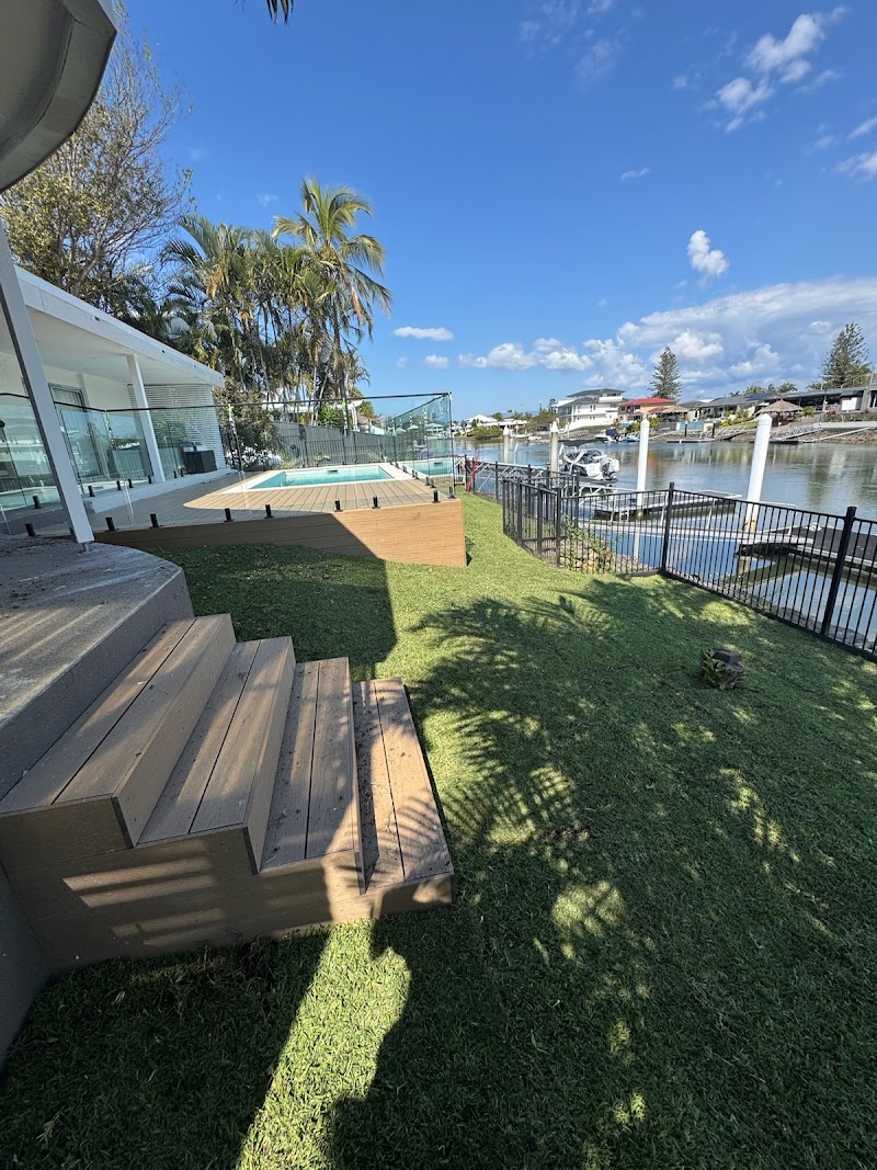 MowPro Landscapes lawn care work in Burleigh Heads