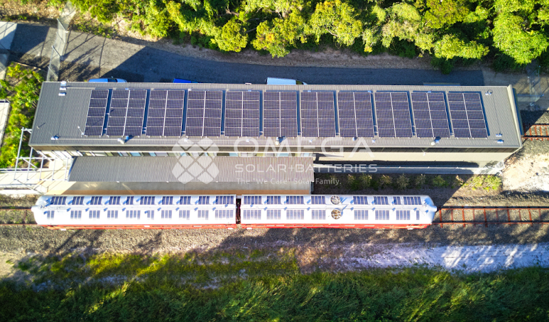 Omega Solar and Batteries solar panel installation work in Mudgeeraba