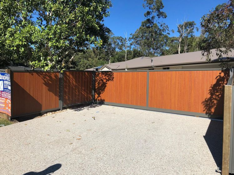 The Fence Depot fencing work in Nerang
