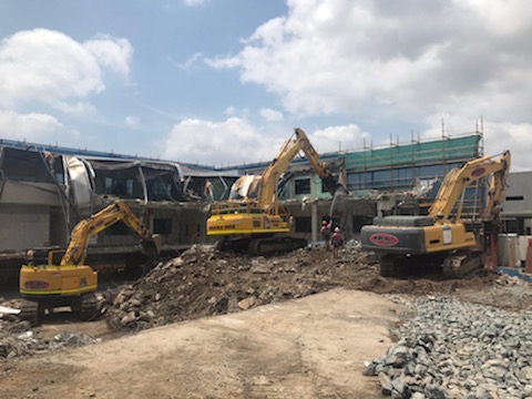 Wipeout Demolition asbestos removal work in Burleigh Heads