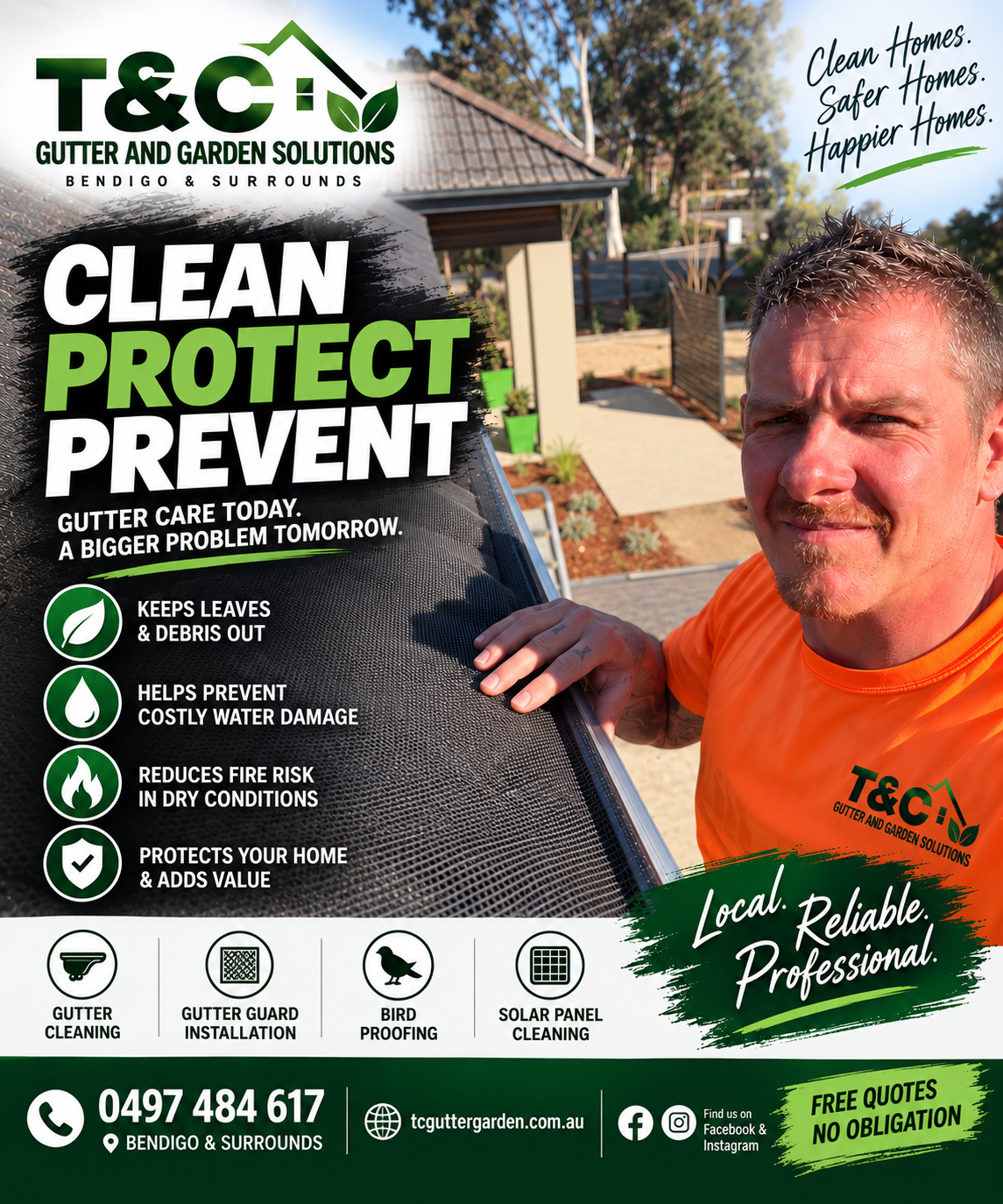 T&C Gutter Protection photo